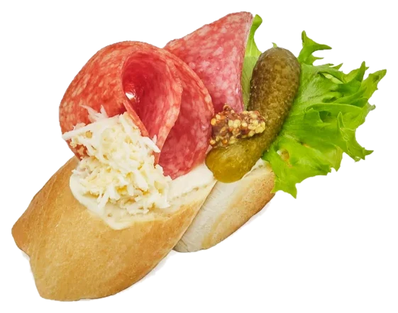 Salámová kanapka